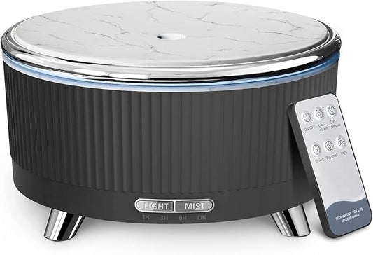 500ML Essential Oil Diffuser: Ultrasonic Aroma Diffuser by YOUENKITY