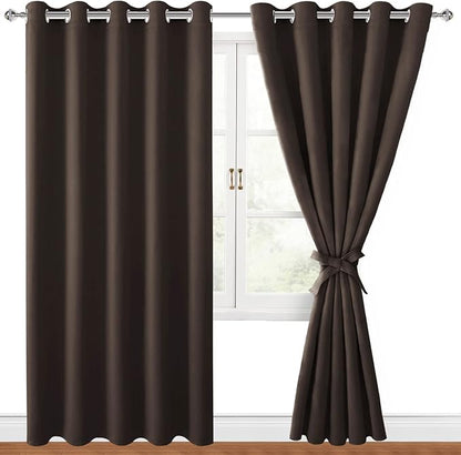 Hiasan Blackout Curtains for Bedroom, 60 x 84 Inches Long by Hiasan