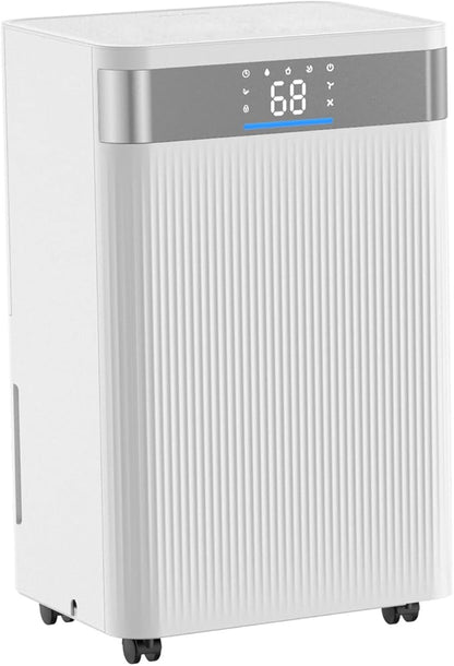 VEVOR 35 Pints Dehumidifier for Home & Basement, 2500 Sq.Ft Coverage, Drain - Image 9