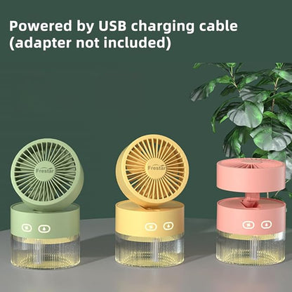 Personal Cooling Fan and Small Air Humidifier 350ml - Image 7