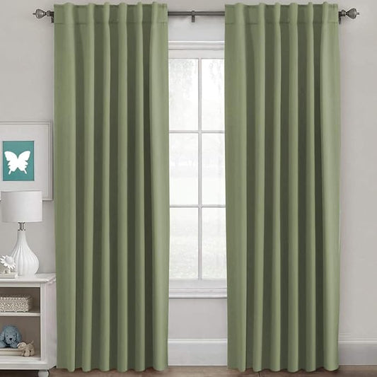 H.VERSAILTEX Blackout Curtains for Living Room Thermal Insulated Window by HVERSAILTEX