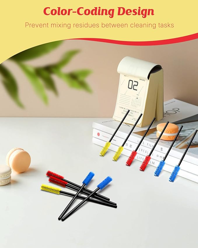 Pawfly 18 Pcs Hummingbird Feeder Cleaning Brushes, Mini Nylon Hummingbird - Image 7