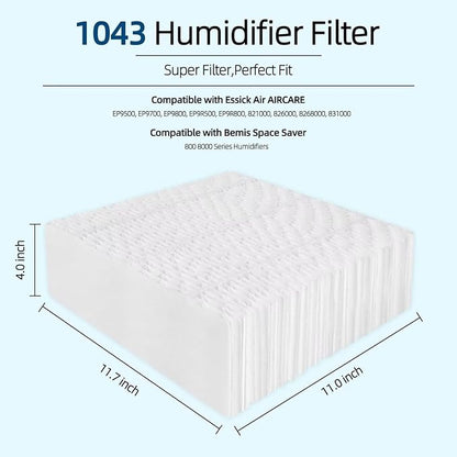 2-Pack 1043 Humidifier Filter Replacement: - Image 2