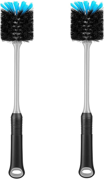 Water Bottle Cleaning Brush, Long Handle Flexible Scrub Brush by mosolan