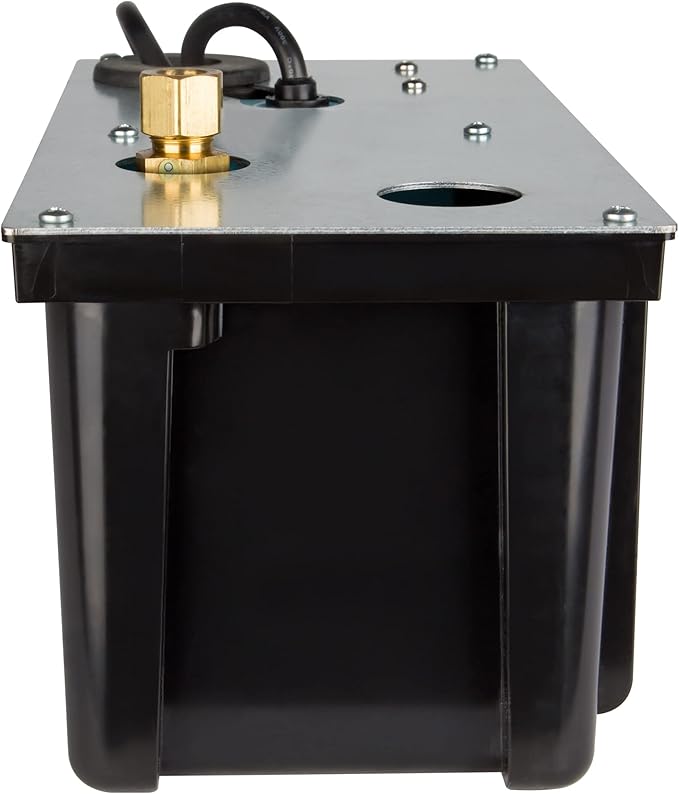 Little Giant 3-ABS 1/12 HP, 115 Volt, 310 GPH Automatic Shallow Pan Condensate - Image 9