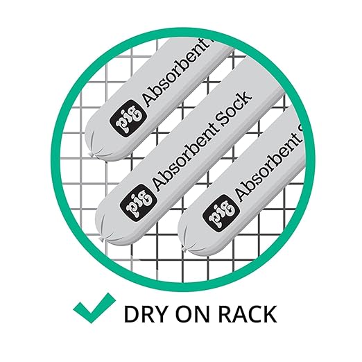 PIG Mildew-Resistant Absorbent Sock | Water Absorbing Snake | 3" W x 10' L | - Image 3