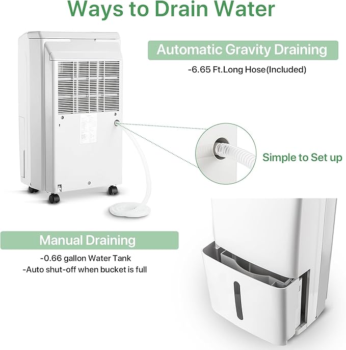 Waykar 2000 Sq. Ft. Energy Star 2025 Dehumidifier - Image 4