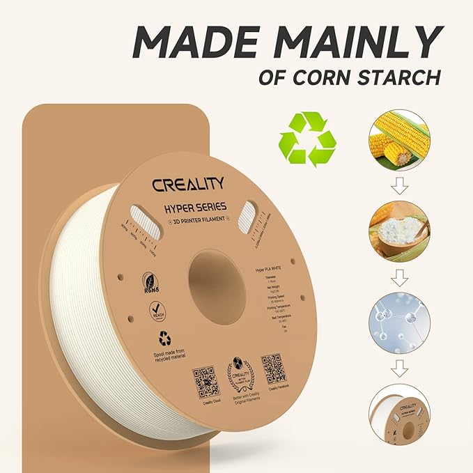 Official CREALITY Hyper PLA Filament 1.75mm, High Speed PLA 30-600mm/s 3D - Image 5