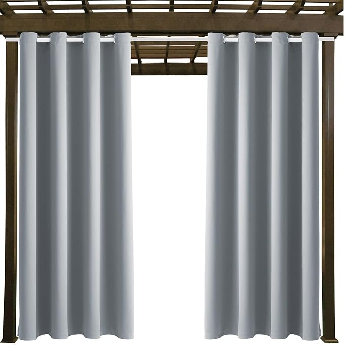 Waterproof Outdoor Curtain W52 x L84 - Image 9