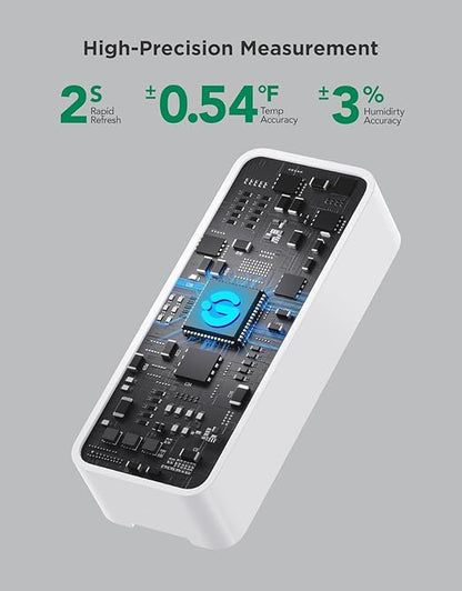 GoveeLife 2.0 WiFi Hygrometer Thermometer 3 Pack, Smart Humidity Temperature - Image 2