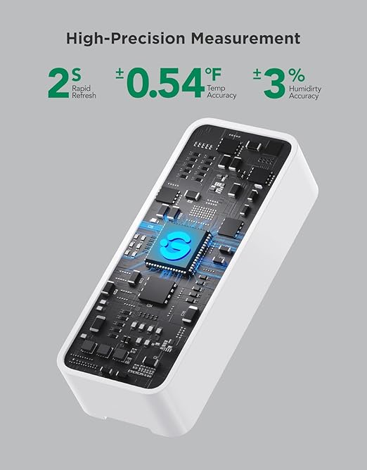 GoveeLife 262ft Bluetooth Hygrometer Thermometer H5110, Mini Humidity - Image 4