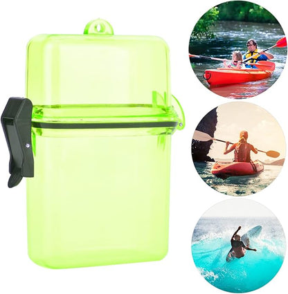 Keenso Diving Seal Box, 3 Colors Plastic Dry Box Transparent Waterproof Sealing - Image 4