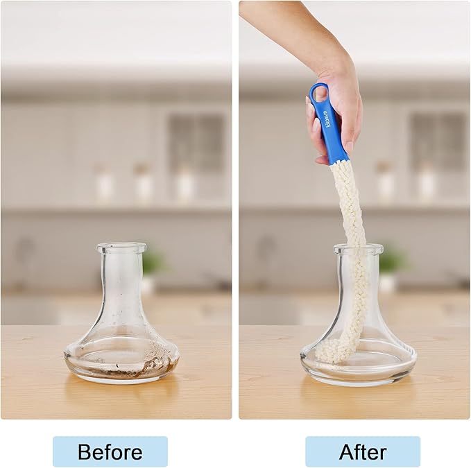 Bottle Cleaner 16.7" Bendable Long Foam Brush Cleaning Tools - Image 7