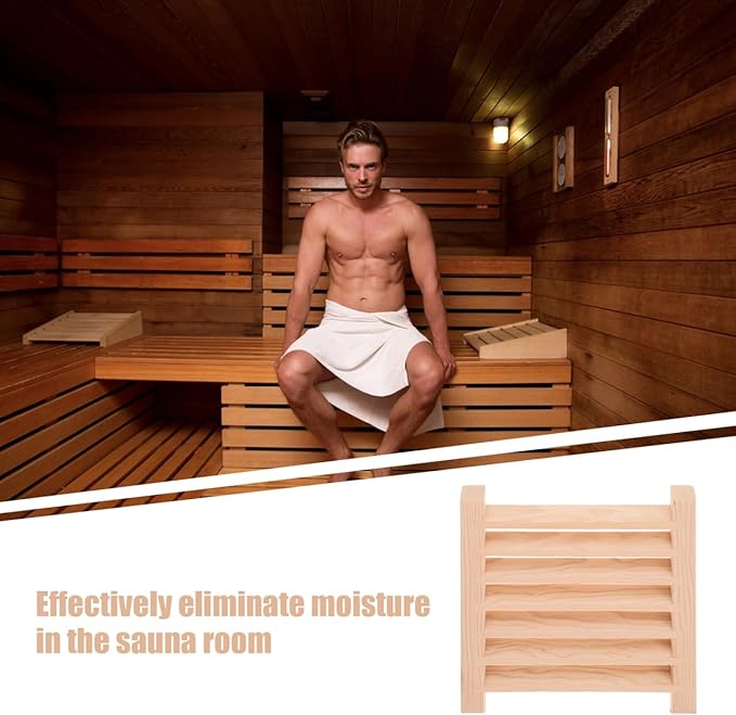 Sauna Room Air Vent Grille Wooden Ventilation Panel Steam Room Accessories - Image 8