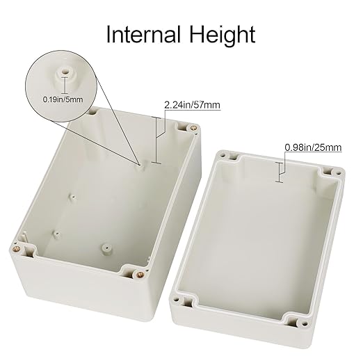 LeMotech Waterproof Dustproof IP65 ABS Plastic Junction Box Universal Electric - Image 4