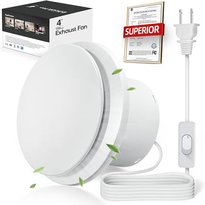 4 Inch Bathroom Exhaust Fan - Image 8