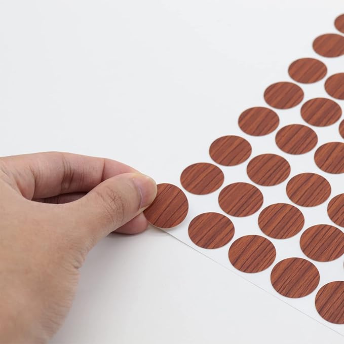 Self-Adhesive Screw Hole Stickers PVC Cover Caps Dustproof - Image 3