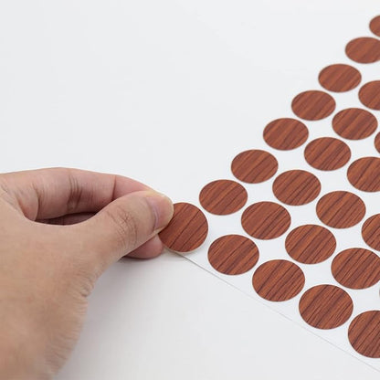 Self-Adhesive Screw Hole Stickers PVC Cover Caps Dustproof - Image 3