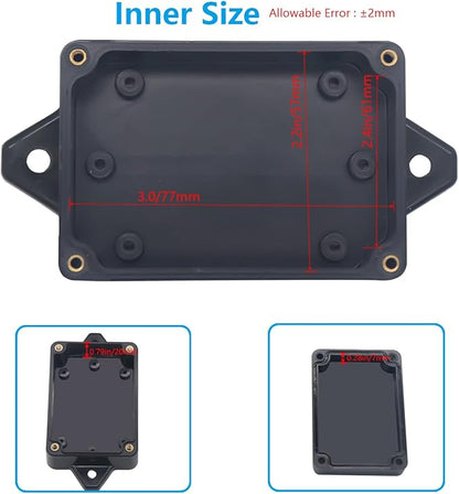 Project Box, Project Boxes Plastic Electric Project Case Junction Box Power Case - Image 6