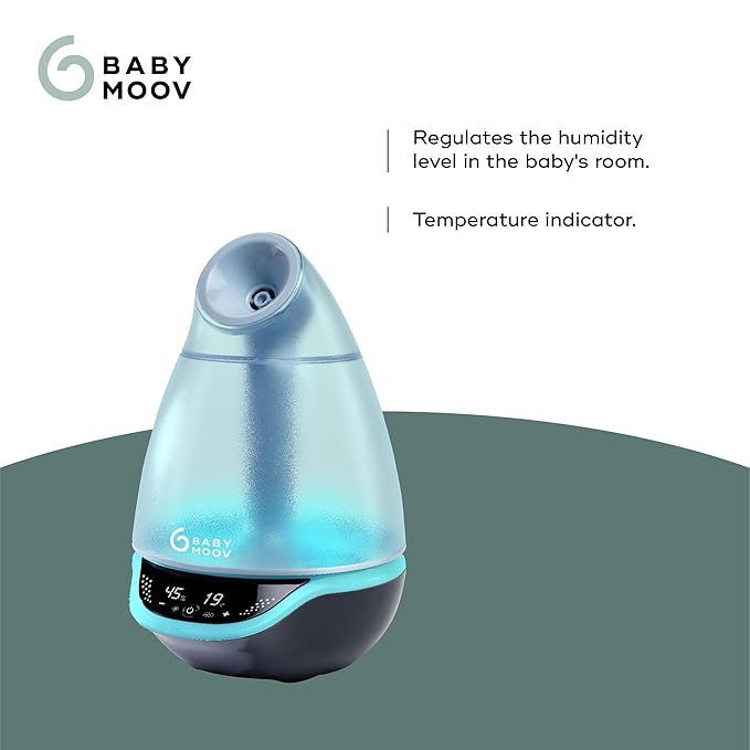 Babymoov Hygro Plus Cool Mist Humidifier 3-in-1 Humidity Control - Image 3