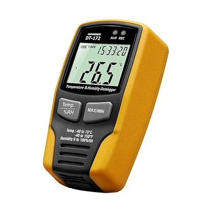 Compact Temperature and Humidity Data Logger 32000 Memory Hygrometer Moisture by Unknown