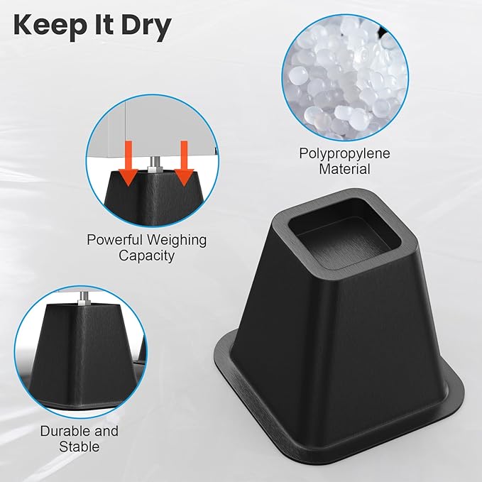 BaseAire Dehumidifier Riser Kit - Image 4