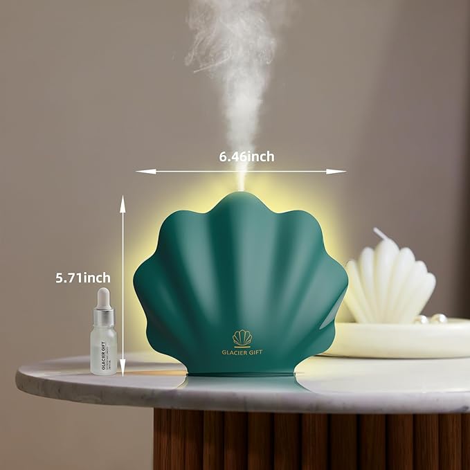 Essential Oil Diffuser 260ML, Shell Aroma Diffuser - Image 3