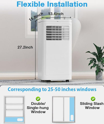 Joy Pebble Portable Air Conditioner, 8000 BTU - Image 6