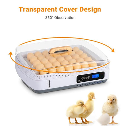 Winado 35 Chicken Incubator for Hatching Eggs, Egg Incubators w/Visual Water - Image 7