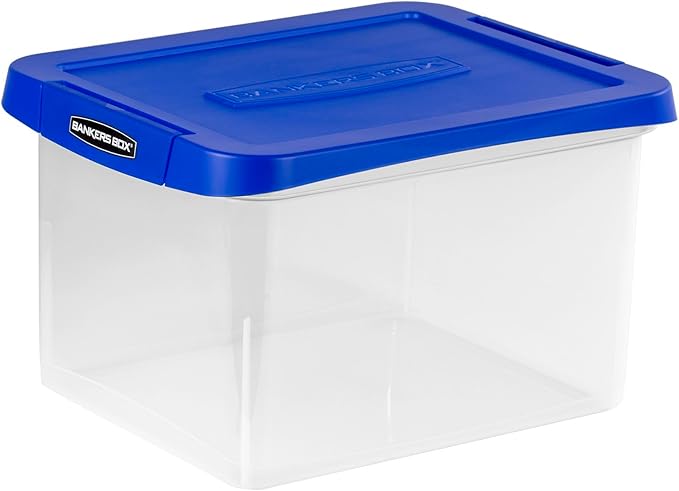 Bankers Box Heavy Duty Plastic File Box by BankersBox