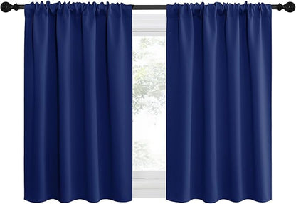 NICETOWN RV Blackout Curtains for Camper Windows, Kitchen Curtains, Short by NICETOWN