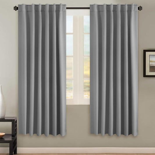 H.VERSAILTEX Blackout Curtains Thermal Insulated Window Treatment Panels Room by HVERSAILTEX