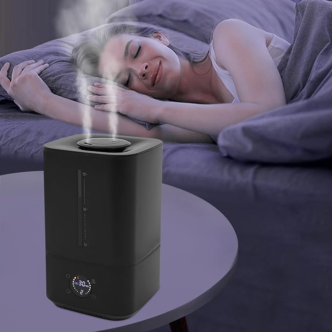 Humidifiers for Bedroom 6L Large Room, Cool & Warm Mist Ultrasonic Humidifier - Image 2