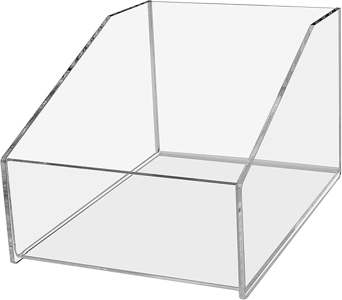 Marketing Holders Acrylic Photo Browsing Flip Bin Holds 5.75" Wide x 7.5" Deep by MarketingHolders