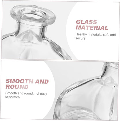 Veemoon Essential Oil Diffuser Bottles Set of 3 Fragrance Release Glass Jars - Image 8
