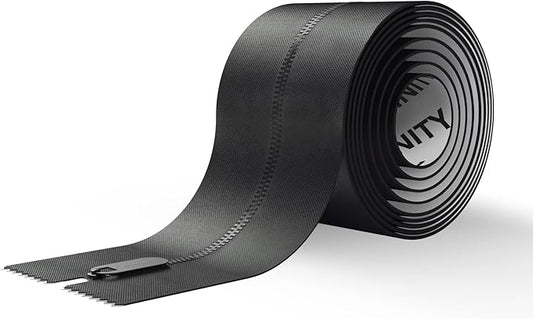 AC Infinity Peel and Stick Zipper 1-Pack, 7 ft. x 3 in. Heavy Duty Dust Barrier by ACInfinity