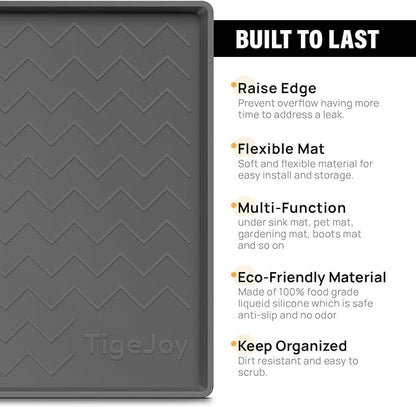 TigeJoy 28" x 22" Under Sink Mats - Image 3