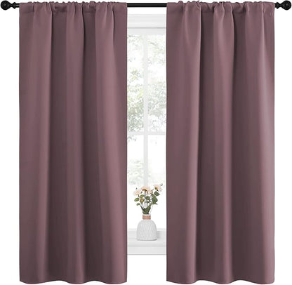 NICETOWN Bedroom Curtains for Kids Room, Window Treatment Thermal Insulated - Image 2
