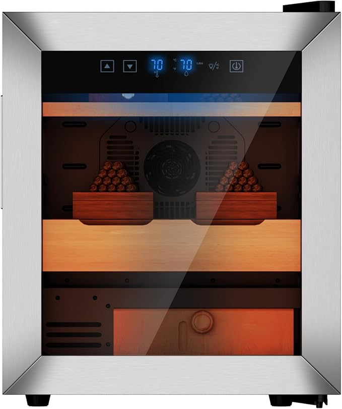 KingChii Upgrade 50L Temperature & Humidity Control Cabinet, Built-in by KingChii