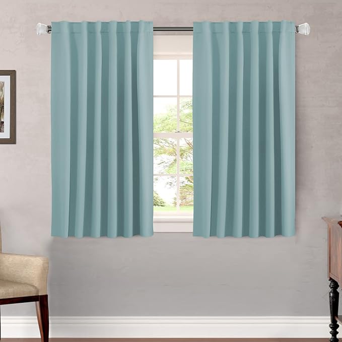 H.VERSAILTEX Blackout Curtains Thermal Insulated Window Treatment Panels Room by HVERSAILTEX
