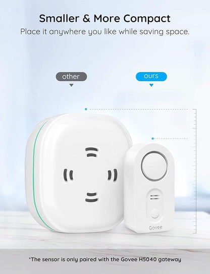 Govee Water Leak Detectors 5 Pack, 100dB Adjustable Audio Alarm Sensor - Image 3