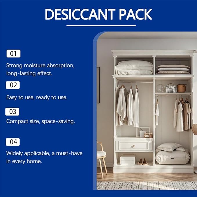 100g Rechargeable Desiccant Packs 12-Pack - Image 5