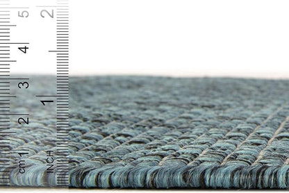 Unique Loom Collection Casual Transitional Solid Heathered Indoor/Outdoor - Image 3