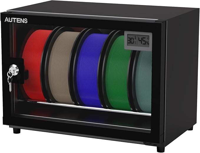 AUTENS 25L 3D Printer Filament Dehumidifier Storage Cabinet Box, Holds 5 Rolls - Image 6