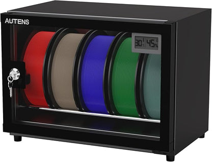 AUTENS 25L 3D Printer Filament Dehumidifier Storage Cabinet Box, Holds 5 Rolls - Image 6