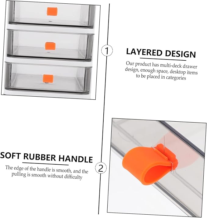 1pc Desk Storage Box Storage Boxes Document - Image 4