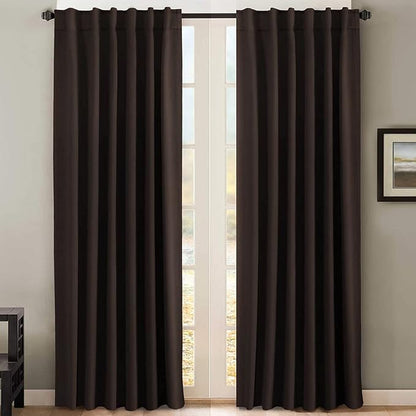 H.VERSAILTEX Blackout Curtains Thermal Insulated Window Treatment Panels Room by HVERSAILTEX