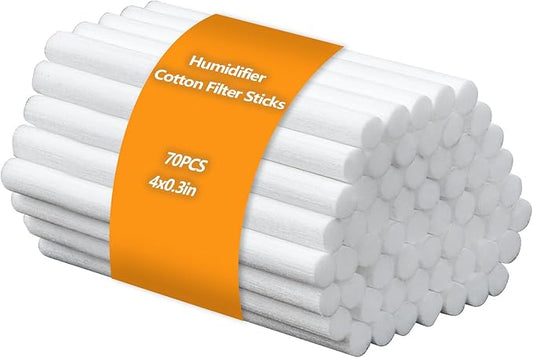 70PCS Humidifier Filter Sticks Refill – Replacement Cotton Wicks by Unknown