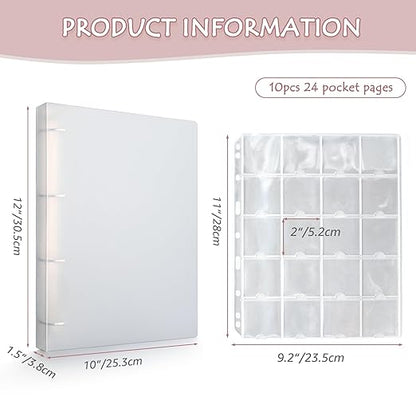 Nuvretk Wax Seal Storage Binder – Holds 200 Wax Seals, or Cards - Image 3