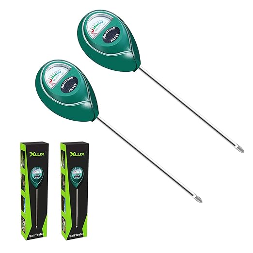 XLUX Soil Moisture Sensor Meter Water Monitor, Hygrometer by XLUX